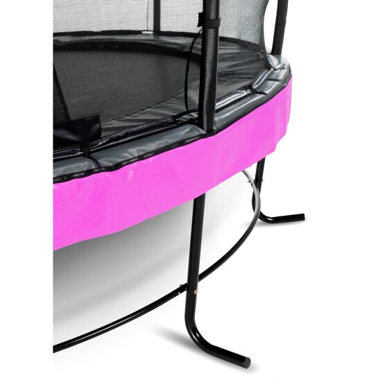 Trampoline EXIT Elegant Premium ø366cm avec filet de sécurité Deluxe - violet