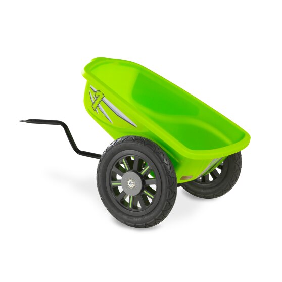 Kart EXIT Spider Green avec remorque - vert