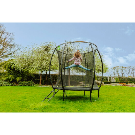 Trampoline EXIT Silhouette ø183cm - vert + kit d’accessoires offert