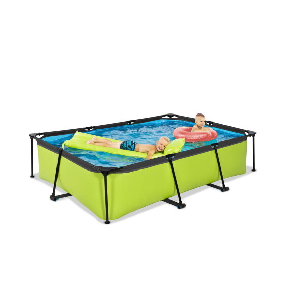 Piscine EXIT Lime 300x200x65cm avec pompe filtrante - vert