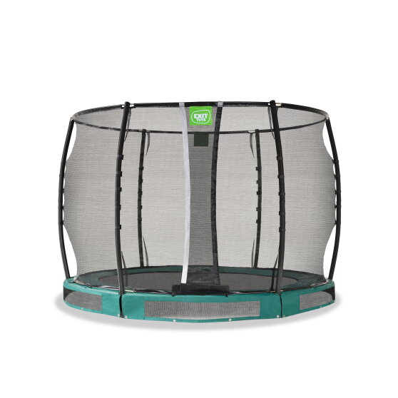 Trampoline enterr&eacute; EXIT Allure Premium &oslash;305cm - vert