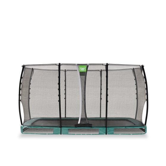 Trampoline enterr&eacute; EXIT Allure Classic 214x366cm - vert