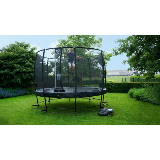 Butée de tondeuse robotisée EXIT pour trampolines Elegant ø 253 cm