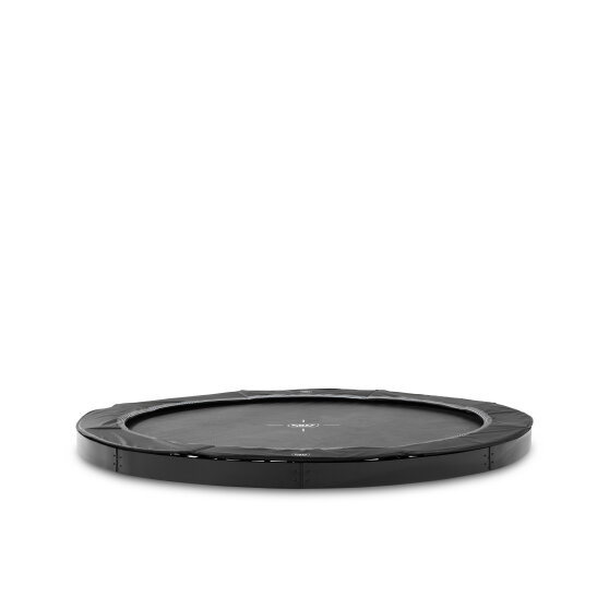 Trampoline de sport enterré au niveau du sol EXIT InTerra ø305cm - noir