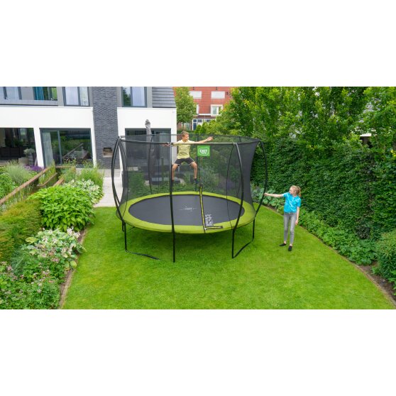 Trampoline EXIT Silhouette ø305cm - vert