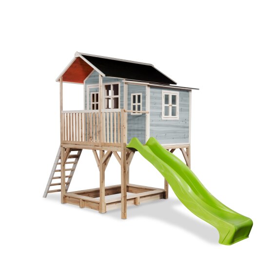Cabane en bois EXIT Loft 750 - bleu