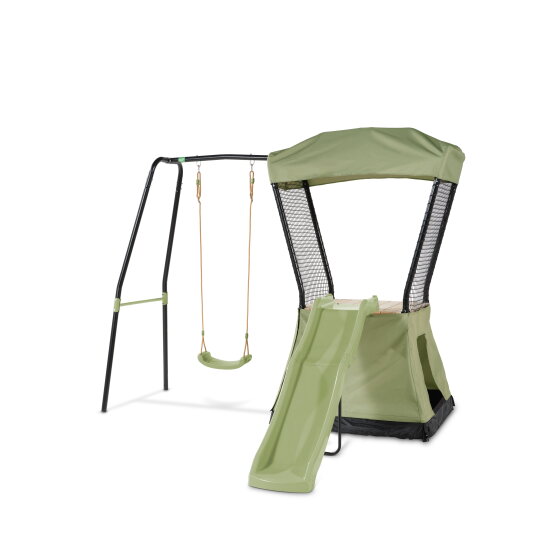 Aire de jeux avec toboggan et balan&ccedil;oire EXIT Ivy