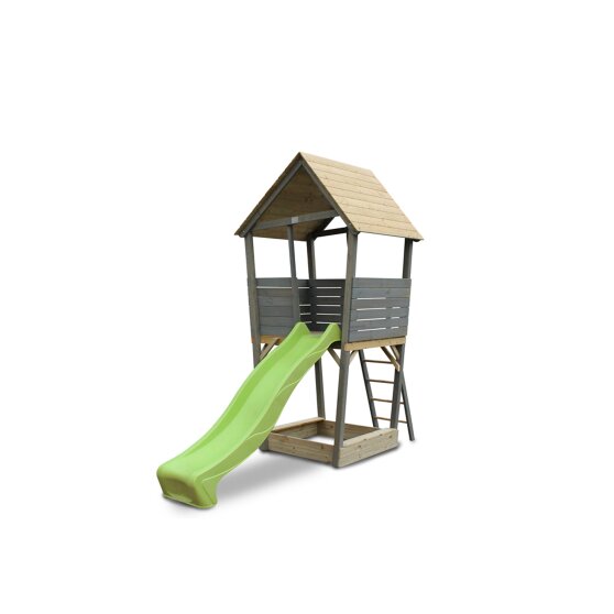 Tour de jeu en bois EXIT Aksent - gris