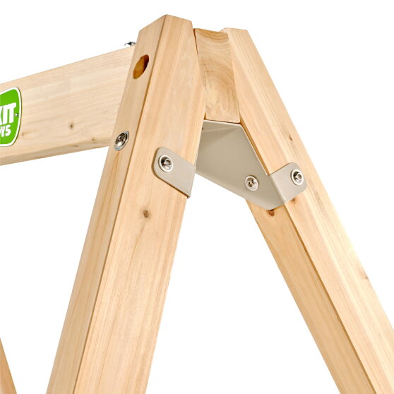Balançoire double en bois EXIT Silvi