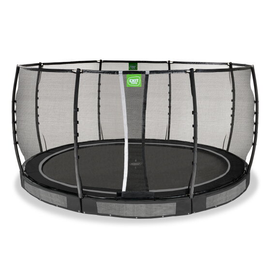 Trampoline enterré EXIT Allure Premium ø427cm - noir