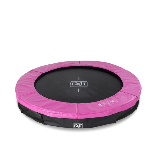 Le trampoline EXIT Silhouette inground ø183cm - rose