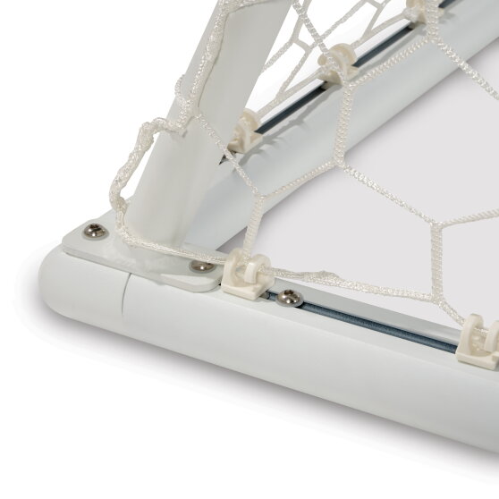 But de football en aluminium EXIT Scala 300x200cm - blanc