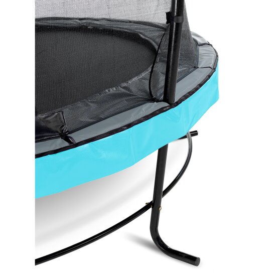 Trampoline EXIT Elegant ø253cm avec filet de sécurité Economy - bleu