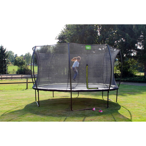 Trampoline EXIT Silhouette ø427cm - noir