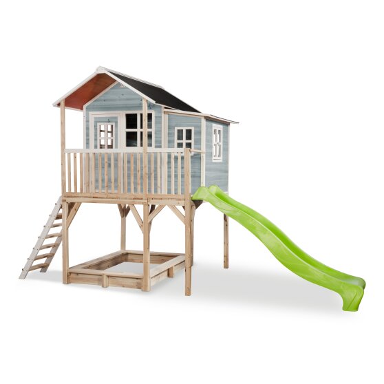 Cabane en bois EXIT Loft 750 - bleu