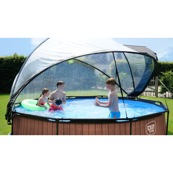 Dôme de piscine EXIT ø360cm - universel