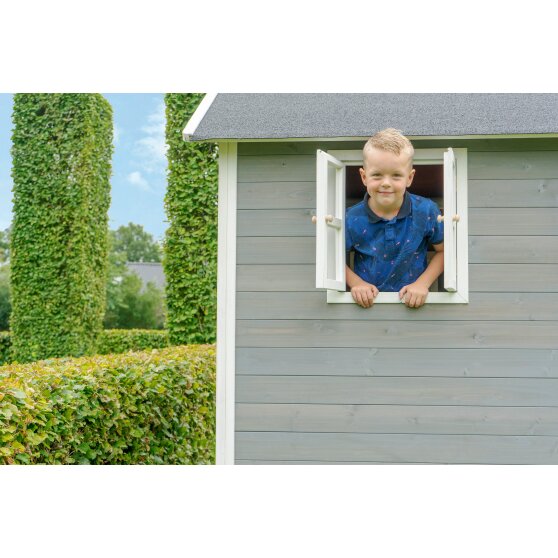 Maisonnette en bois EXIT Loft 700 - gris