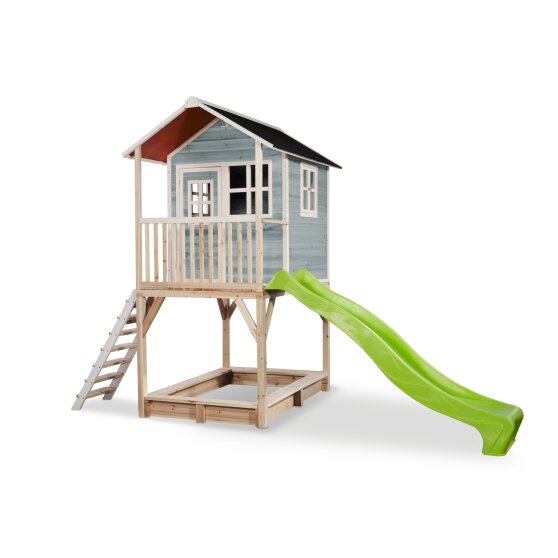 Cabane en bois EXIT Loft 700 - bleu