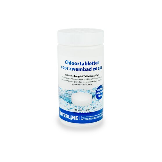 Tablettes de chlore pour piscine EXIT 1 kg - 200 grammes