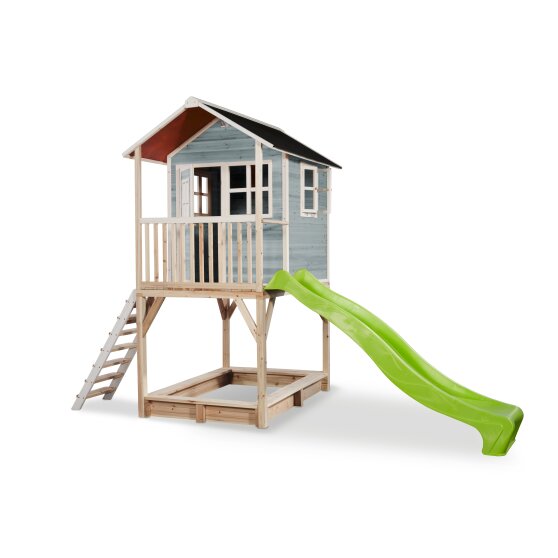 Cabane en bois EXIT Loft 700 - bleu