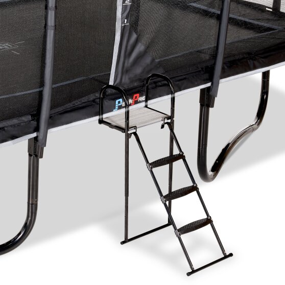 Plateforme EXIT Trampoline avec échelle pour hauteur de cadre de trampoline entre 95-110cm
