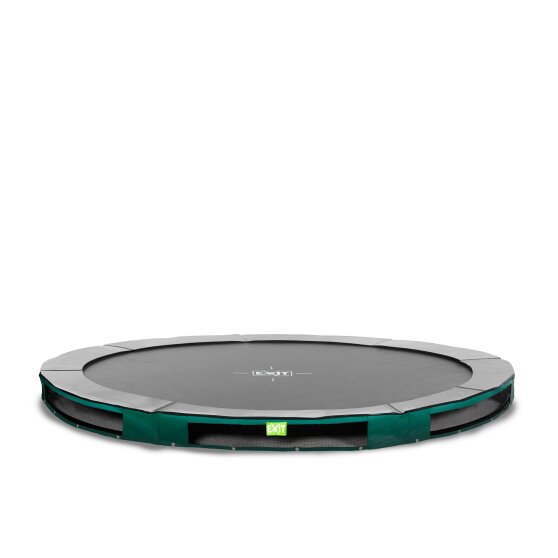 Trampoline enterré EXIT Elegant Premium sports ø366cm - vert