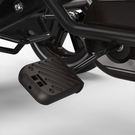 EXIT Foxy kart &agrave; p&eacute;dales pour enfants noir | kart &agrave; p&eacute;dales d&egrave;s 2 ans