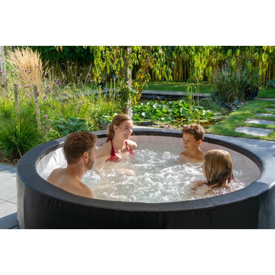 EXIT Leather Premium spa (4 personnes) - noir