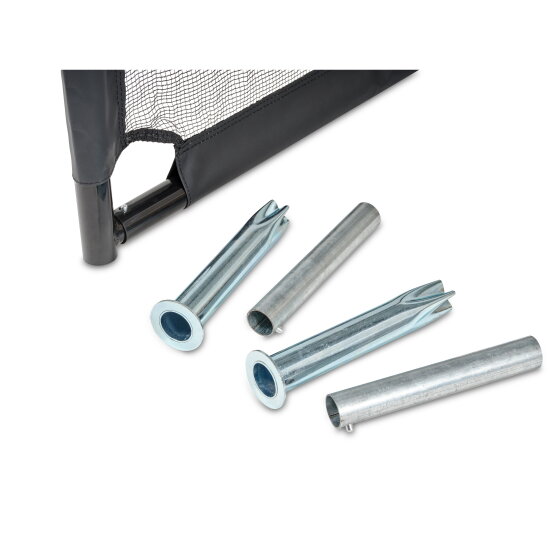 But de football en acier EXIT Finta 300 x 200 cm - noir