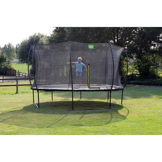 Trampoline EXIT Silhouette ø427cm - noir