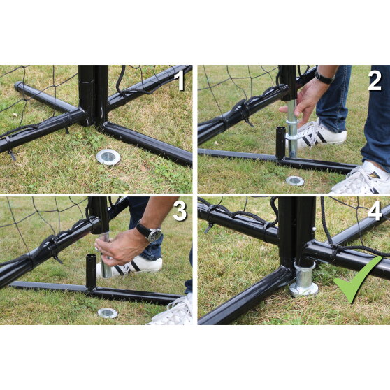 Filet de protection pour le sport EXIT Backstop 300x600cm