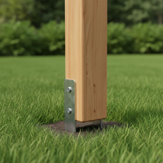 EXIT Linea Massiv 140 Balançoire double en bois