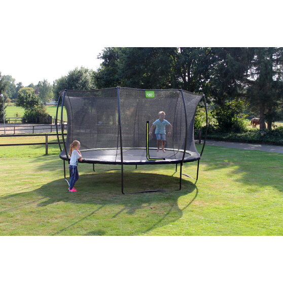 Trampoline EXIT Silhouette ø427cm - noir