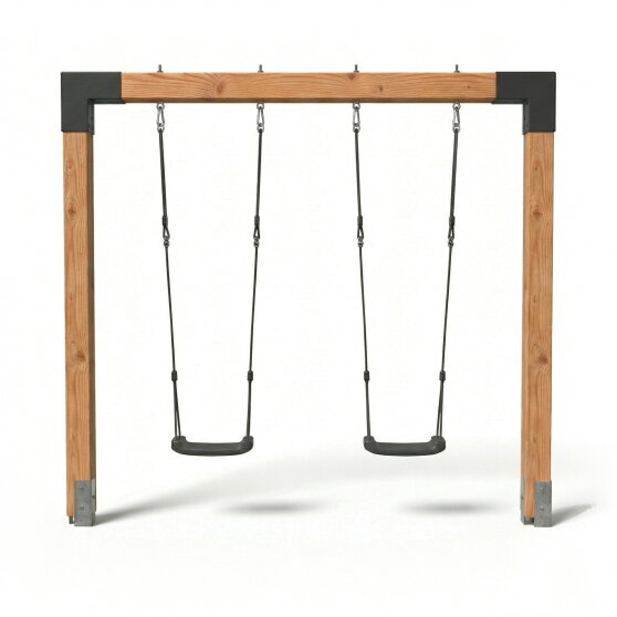 EXIT Linea Robust 110 Balan&ccedil;oire double en bois