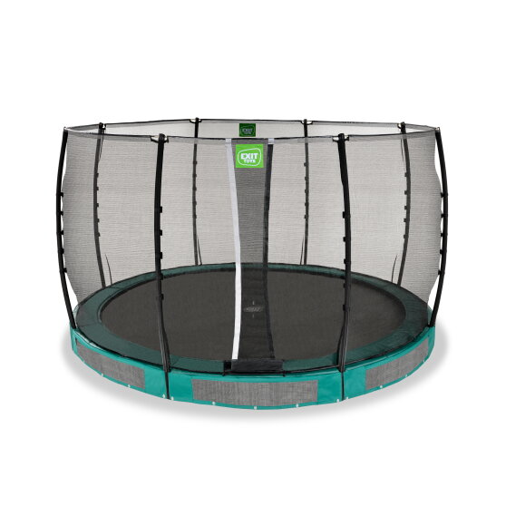 Trampoline enterr&eacute; EXIT Allure Classic &oslash;366cm - vert