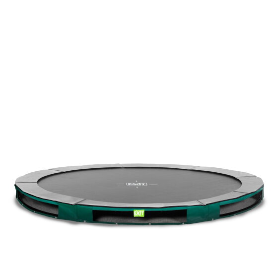 Trampoline enterré EXIT Elegant Premium sports ø427cm - vert