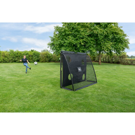But de football en acier EXIT Coppa 220 x 170 cm - noir