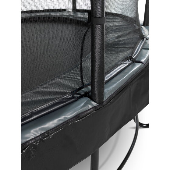 Trampoline EXIT Elegant Premium ensemble complet ø253cm - noir