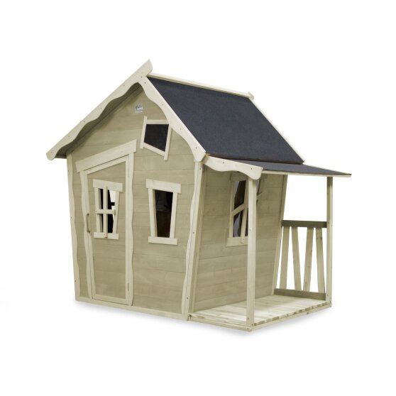 Cabane en bois EXIT Crooky 150 - gris-beige