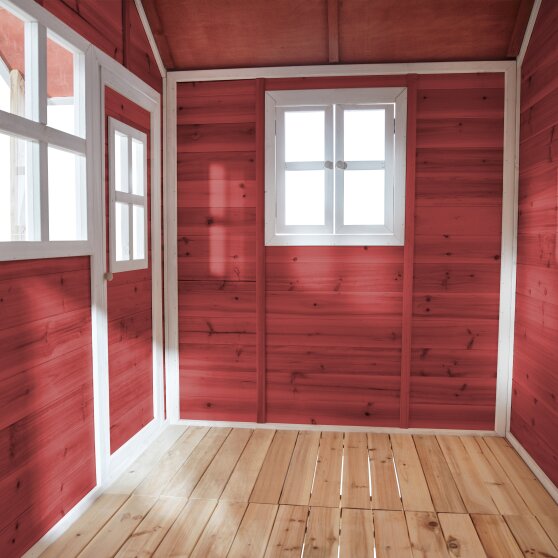 Cabane en bois EXIT Loft 750 - rouge