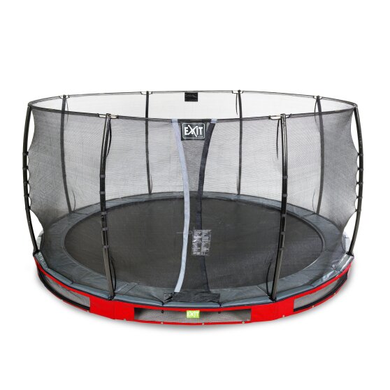 08.30.14.80-trampoline-enterre-exit-elegant-premium-o427cm-avec-filet-de-securite-economy-rouge