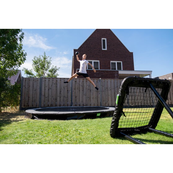 Trampoline enterré EXIT Elegant sports ø427cm - noir