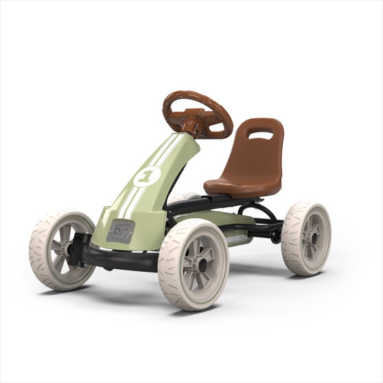 EXIT Foxy kart &agrave; p&eacute;dales pour enfants vert | kart &agrave; p&eacute;dales d&egrave;s 2 ans