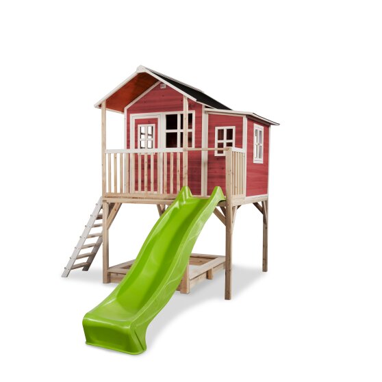 Cabane en bois EXIT Loft 750 - rouge
