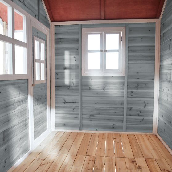 Cabane en bois EXIT Loft 550 - bleu