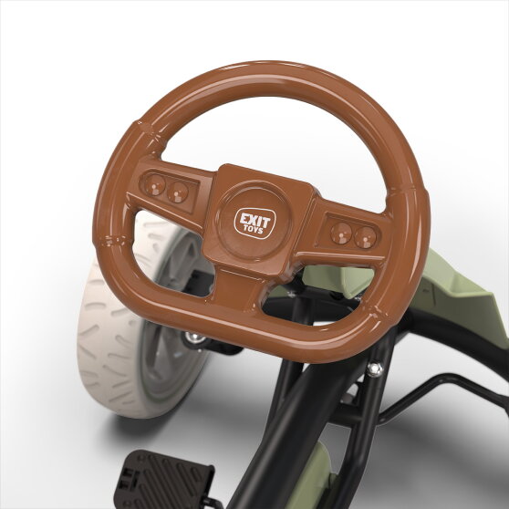 EXIT Foxy kart à pédales pour enfants vert | kart à pédales dès 2 ans