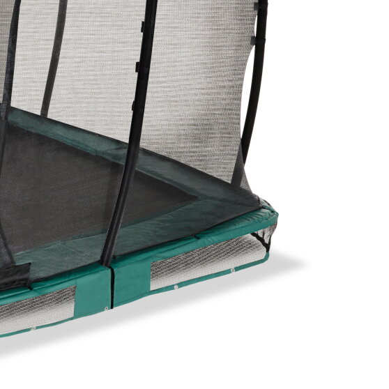 Trampoline enterr&eacute; EXIT Allure Classic 214x366cm - vert