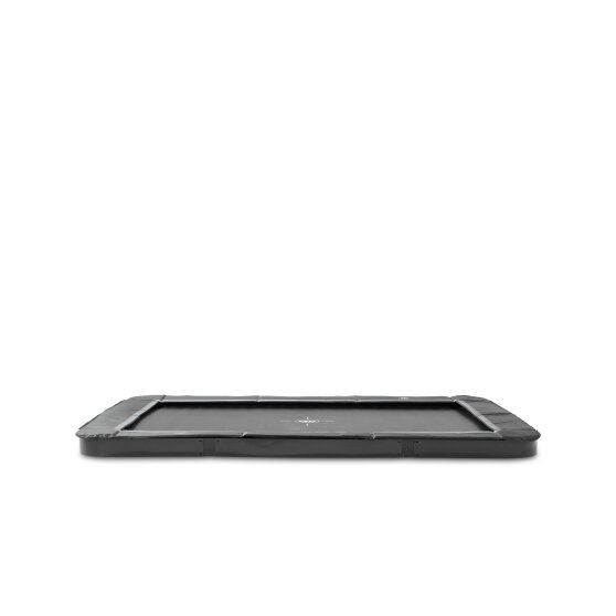 Trampoline de sport enterr&eacute; au niveau du sol EXIT InTerra 214x305cm - noir