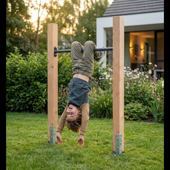Barre fixe en bois EXIT Linea Robust 110