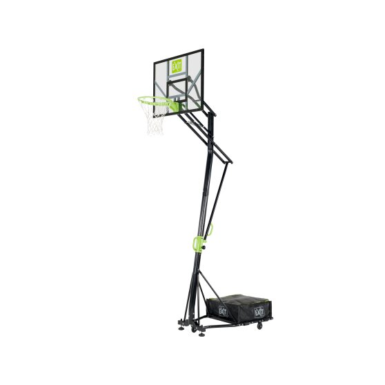 Panier de basket mobile sur roues EXIT Galaxy - vert/noir